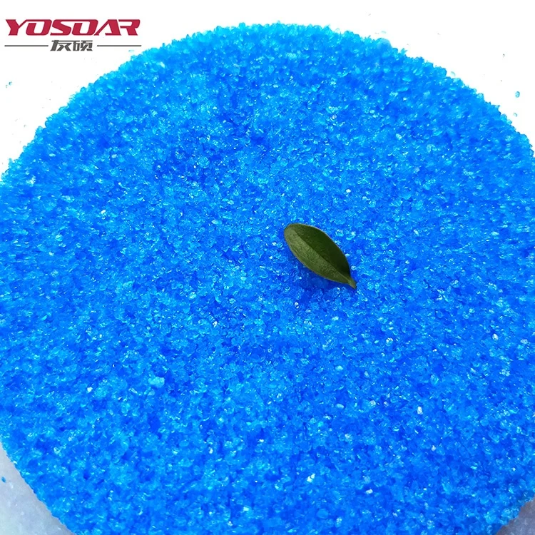 Factory Price Colouring Cement And Plaster Use 98% Copper Sulfate With MSDS Certificate