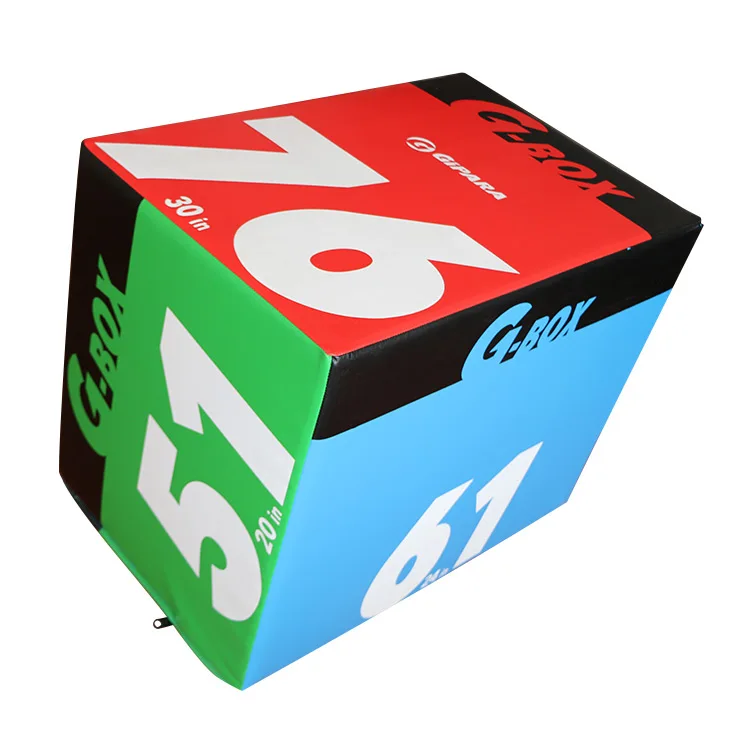 
Soft Foam Adjustable Plyometric Jump Box 
