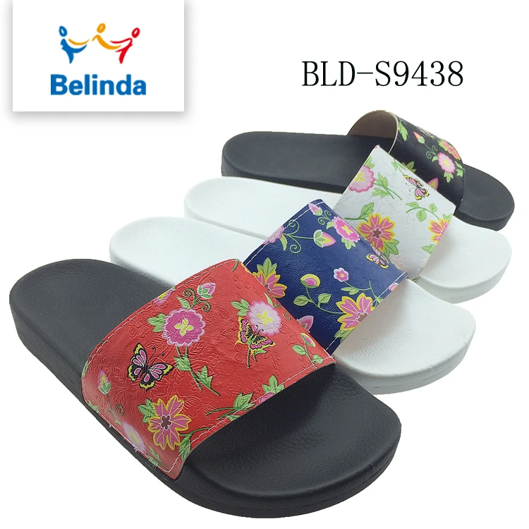 Оптовая продажа пользовательские слайды обувь дамские сандалии тапочки в новом дизайне