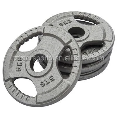 Three holes painting cast iron weiht plate for gym