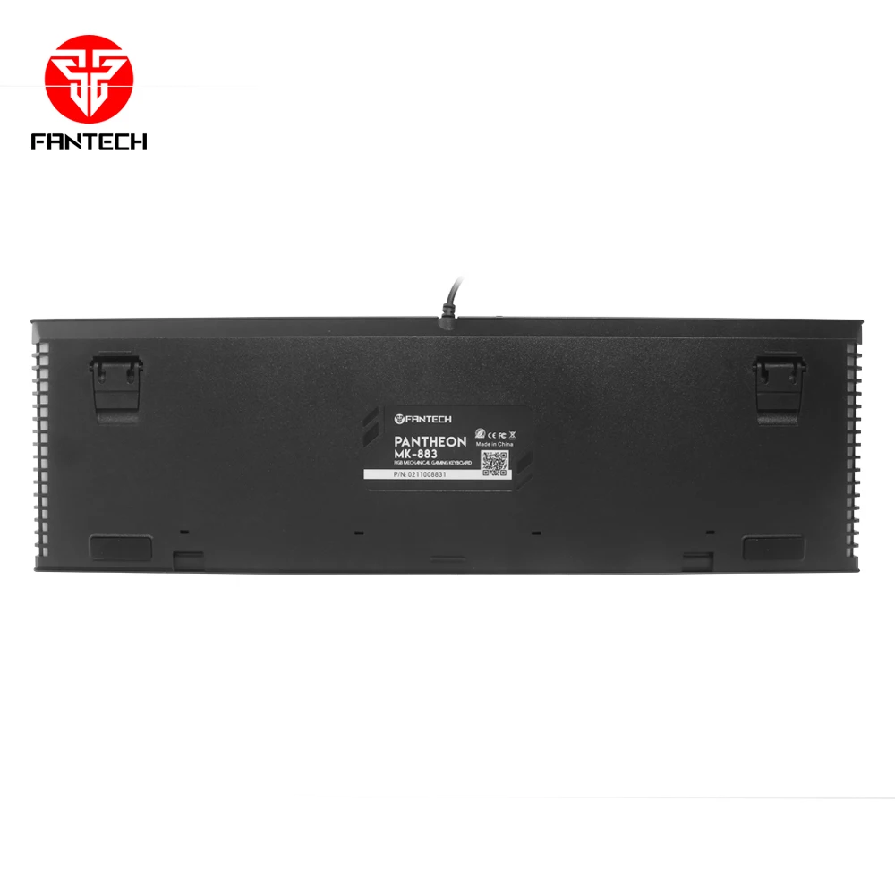 
Fantech Mechanical RGB Keyboard Spanish Layout Multimedia Keyboard With Blue Mechanical Switch Waterproof Keyboard 