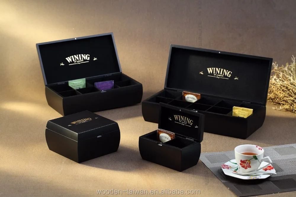 
Compact & Refinement Wooden Tea Boxes 