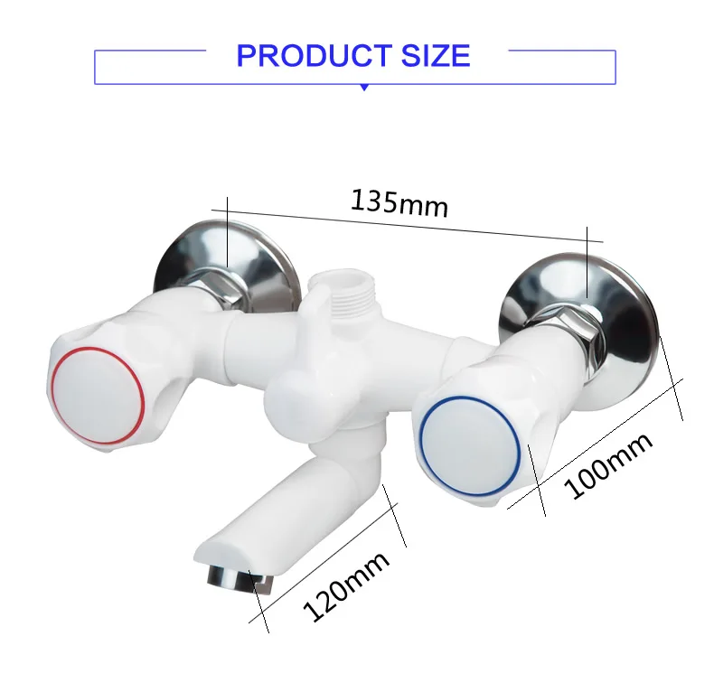 
7 way PPR material bathroom basin mixer faucet 