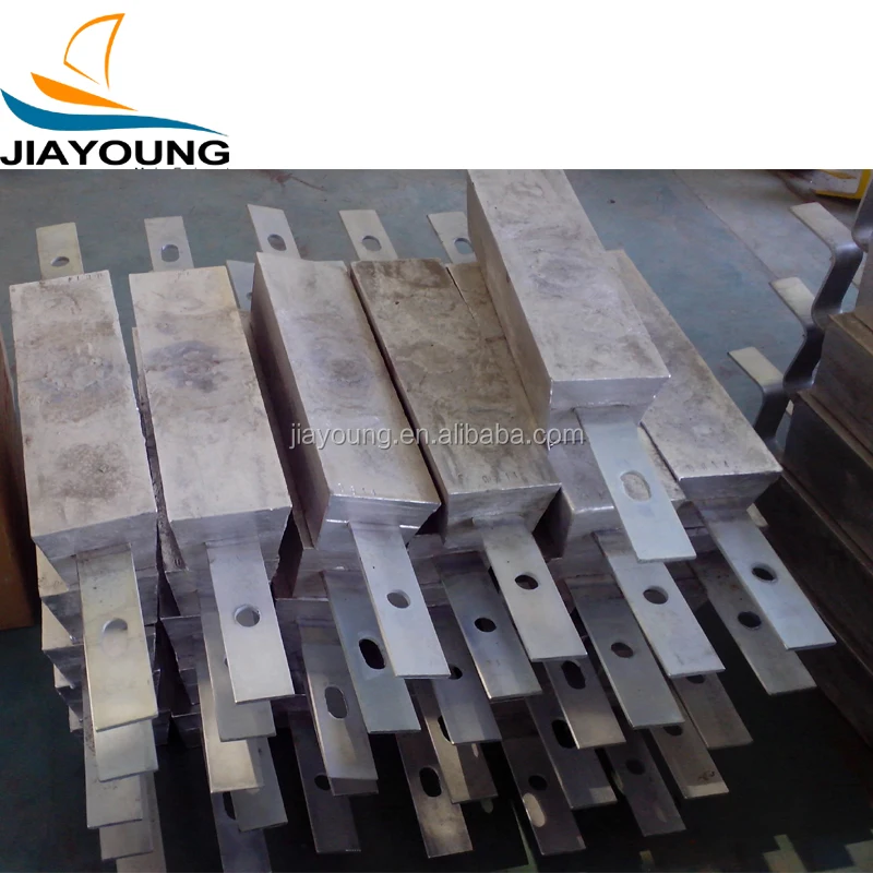 Customized Sacrificial Aluminum Anode For Ship