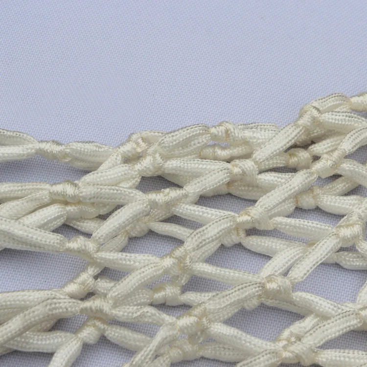 Upgrade Your Game With High-Quality Custom Braided White Basketball Net Durable and Stylish
