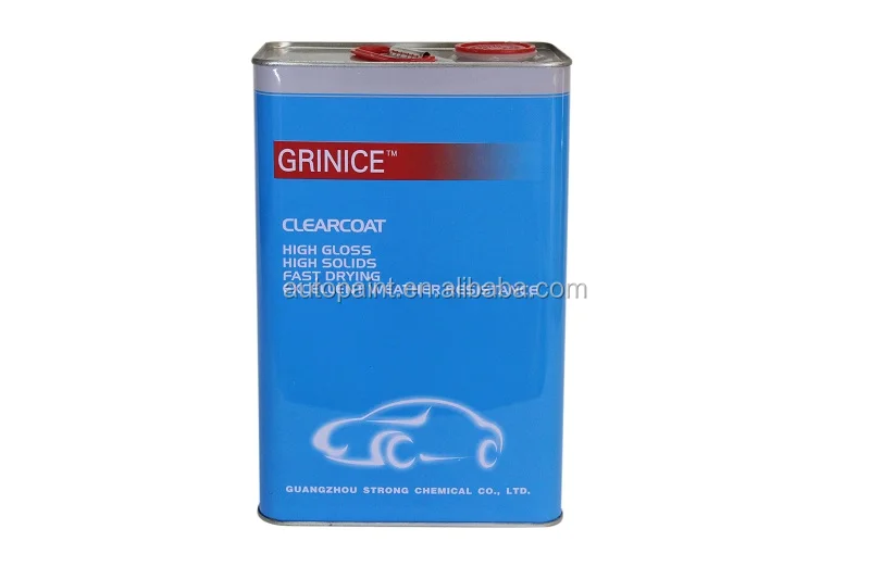 High gloss heat resistant automotive clear coat spray paint