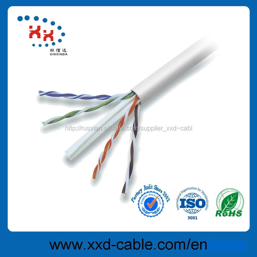 Высокая скорость UTP кот 6 lan кабель