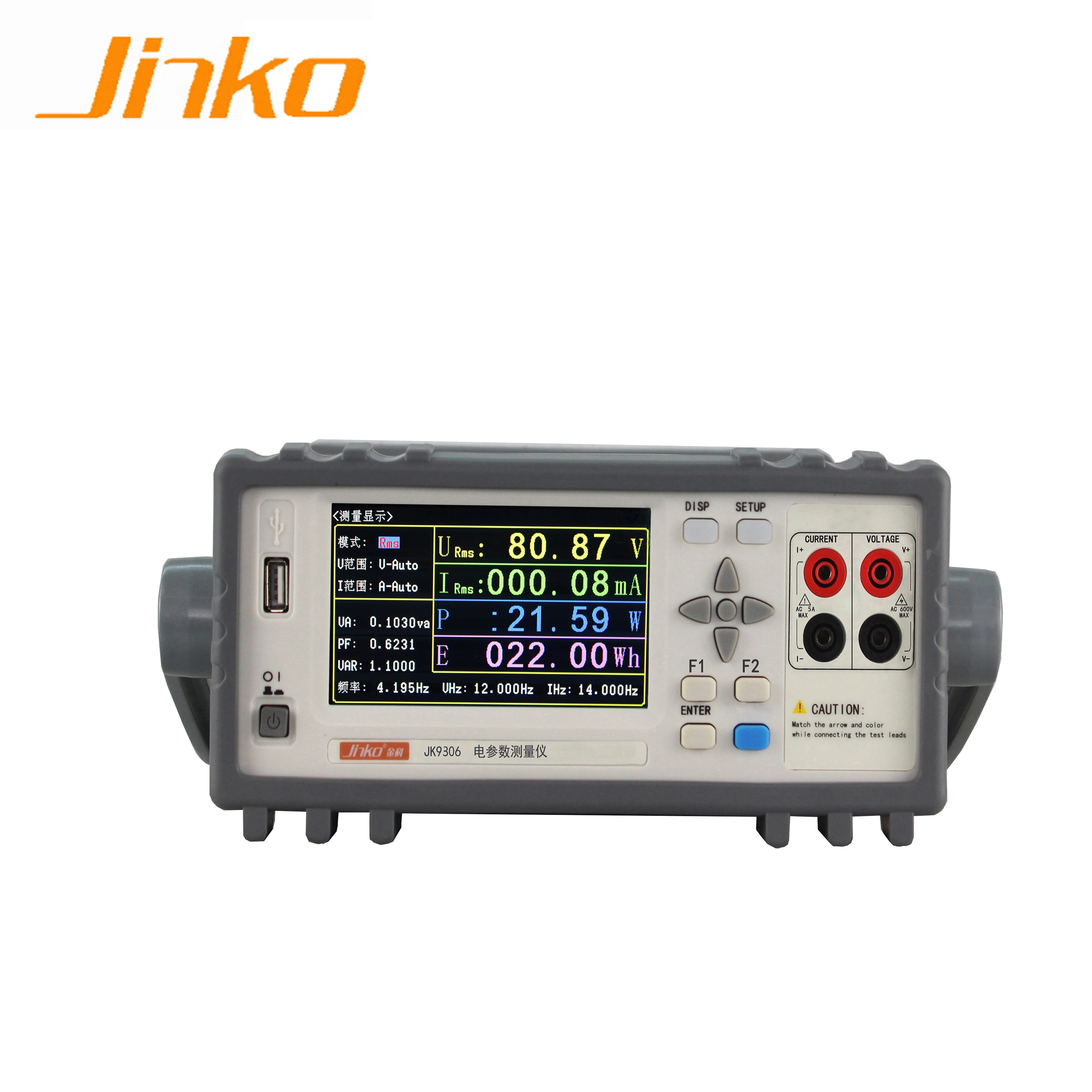 Цифровой измеритель мощности Jinko JK9306 тестер 2 В ~ 600 переменного тока цифровой