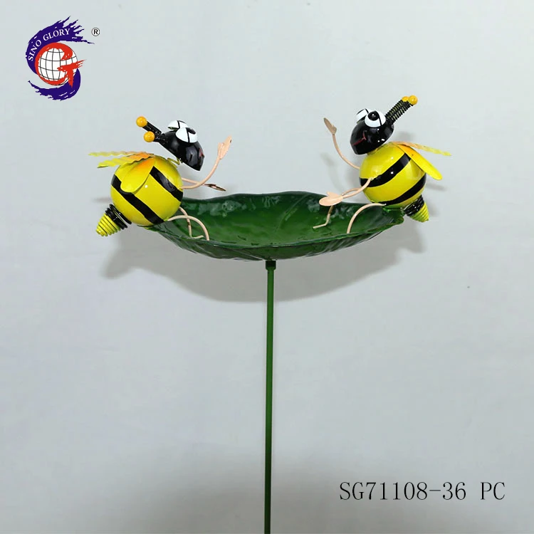 Оптовая Alibaba Дешевые цены металлические украшения для ремесел украшения сада ванна птицы