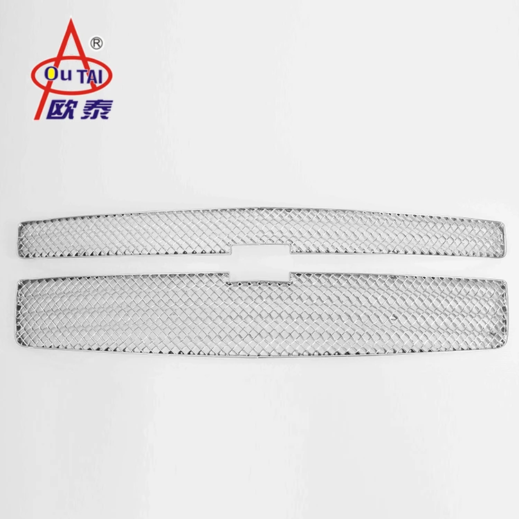 Abs Plastic Auto Car Accessories Body Kit Chrome Grill Front Grille (Replaced) For 15-17 SUBURBAN & TAHOE