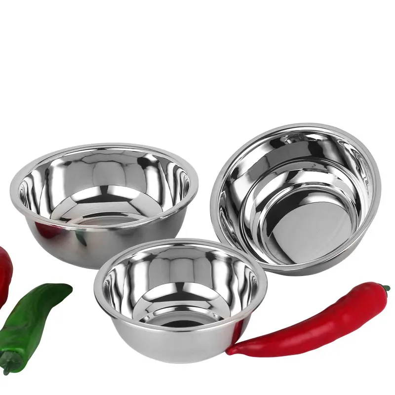 
Dinnerware Stainless Steel Bowl Soup Bowl Mixing Bowl 