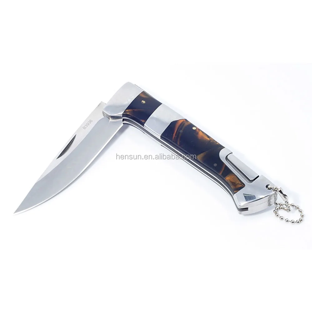 Resin Handle Outdoor Survival Knife Portable Pocket Knives Tools