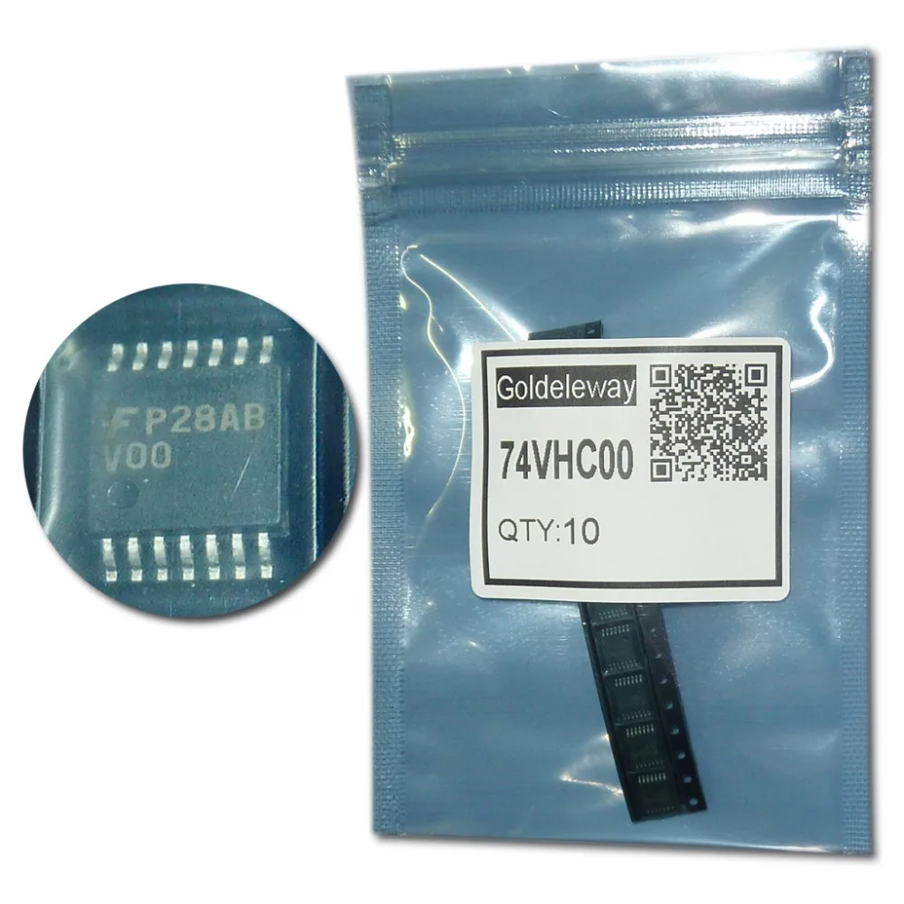 Integrated Circuit Логики ICs NAND ворота 74VHC00 TSSOP14 маркировки V00