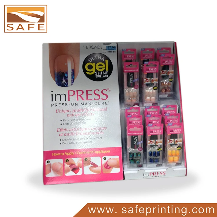 Cardboard Table Top Paper Cardboard Display Stand/Corrugated Counter Top Boxes/ Small Cases for Bottle Products