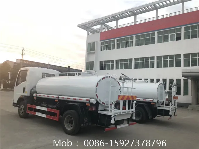 3000-15000 liter water tank sprinkler high pressure water cannon truck