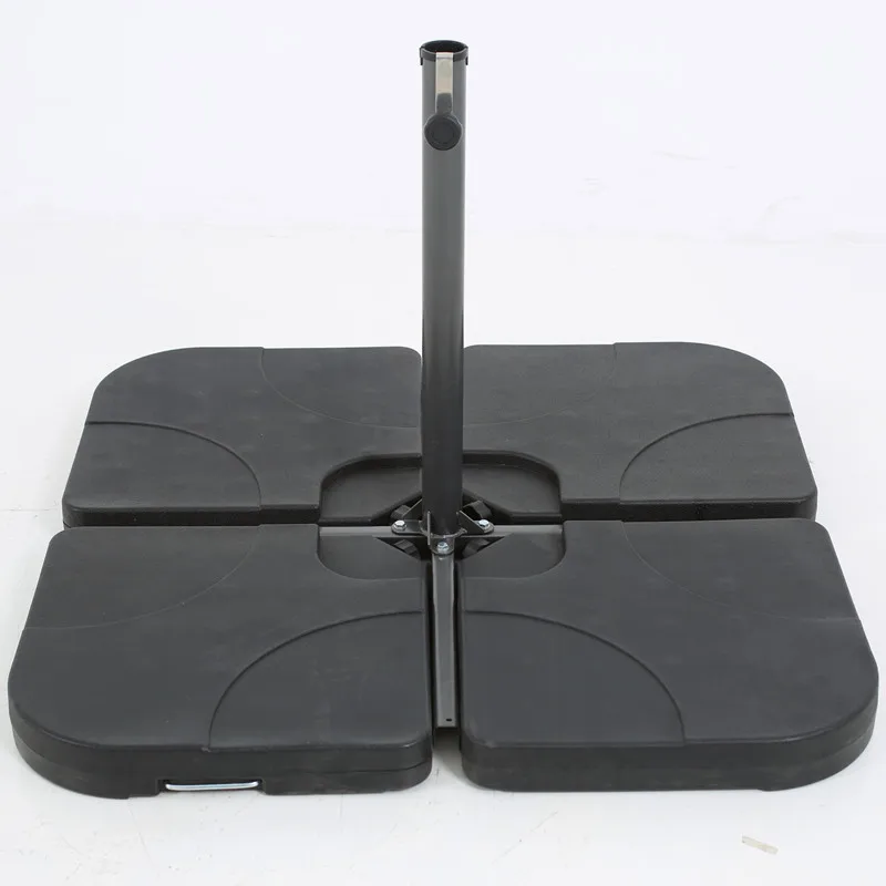 
Plastic outdoor umbrella parasol base parasol base garden patio plastic parasol base water sand filled weight stand 