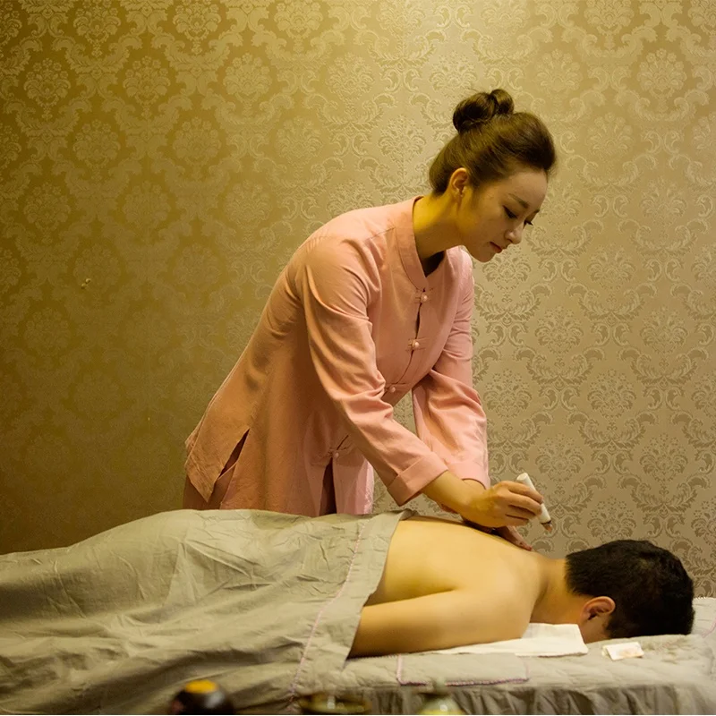 
Оптовая продажа, костюм для парикмахерской, косметологическая униформа из хлопка и льна, спа-униформа из 100 хлопка 