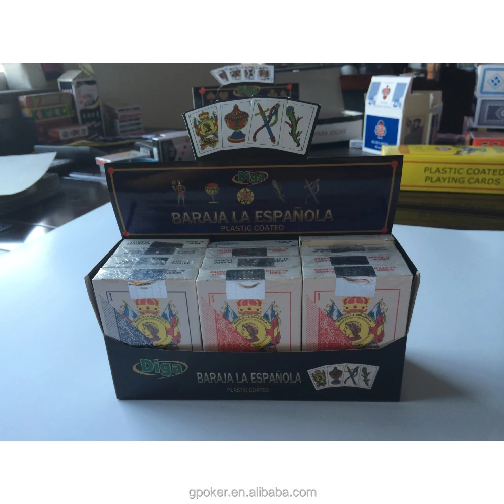 
Top Quality Custom Paper Gift Playing Cards In Display Box 