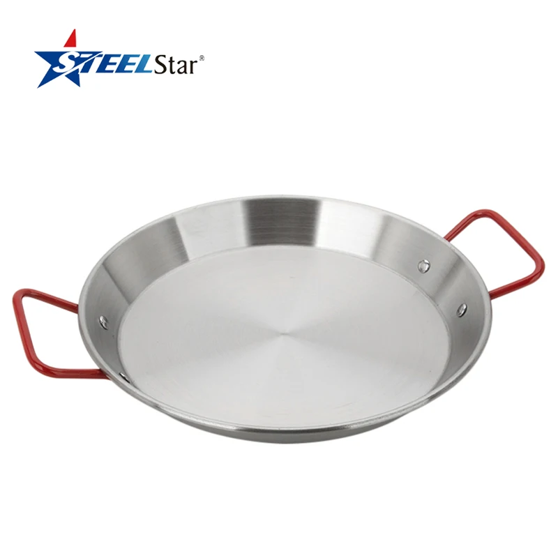 
China Manufacture Stainless Steel paella pan Stainless steel paella seafood pan 