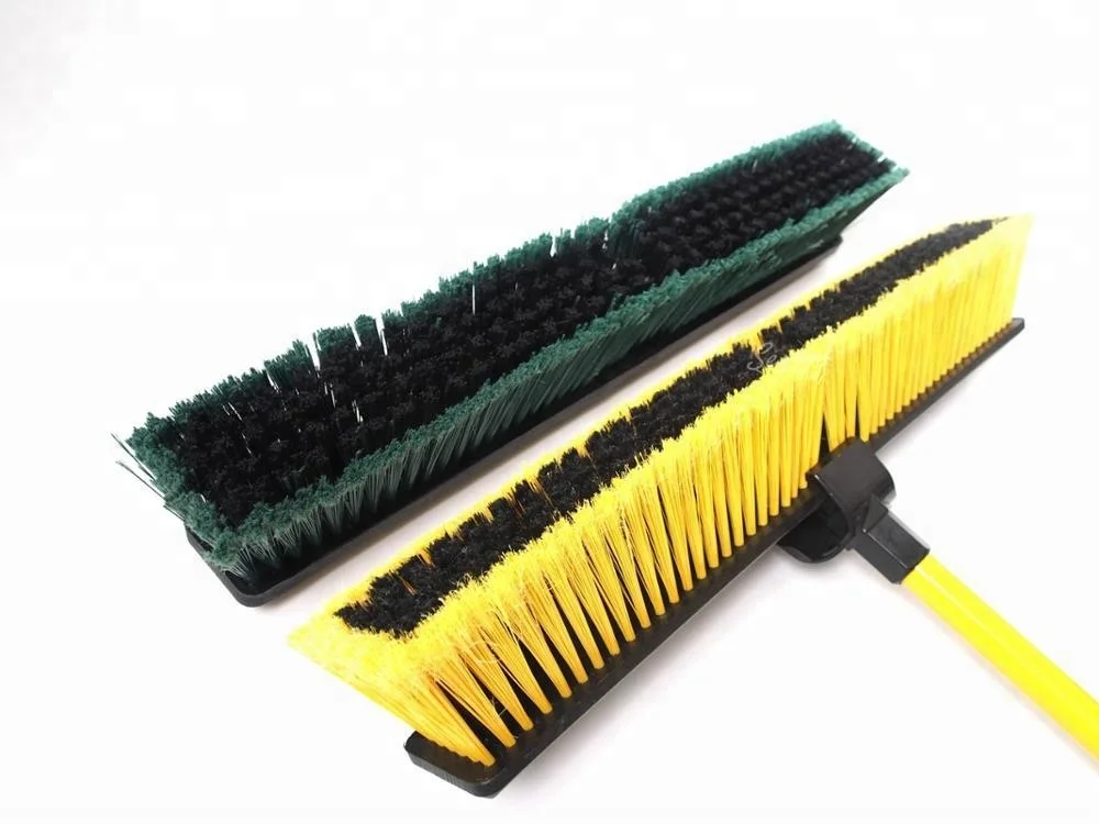 Plastic Heavy duty Push Brush Pool Brush Deck Brush