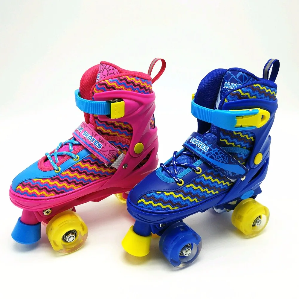 roller skate shoes for kids with wheels 4 wheels factory price cheap skate roller shoes