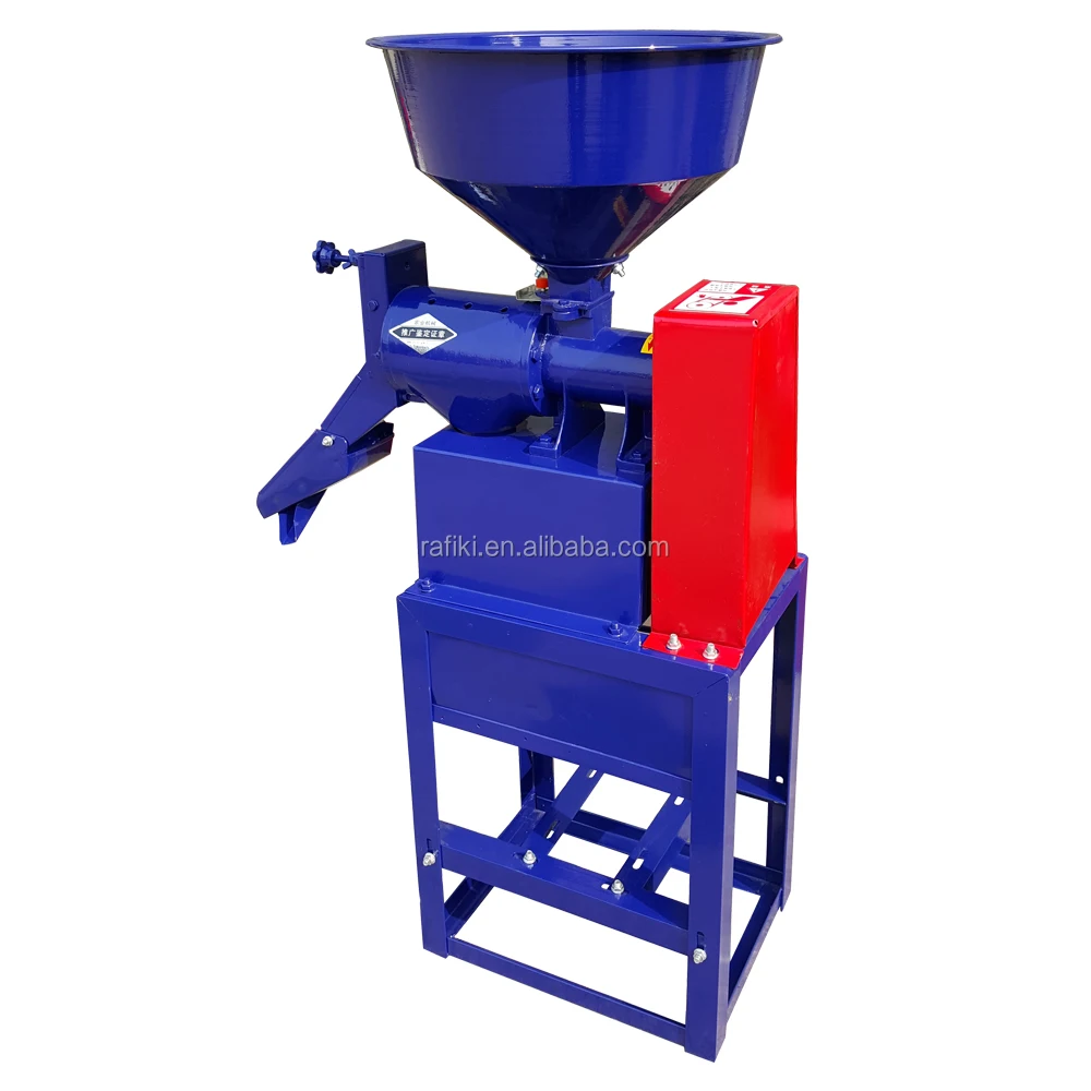 Grain Processing Machinery Small Flour Mill Machine/ Single Rice Mill