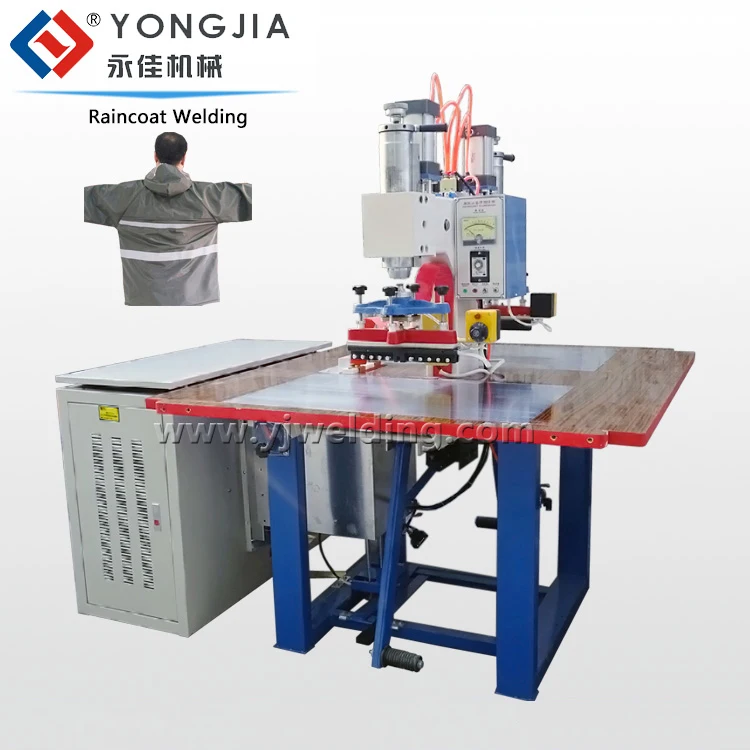 Disposable rain poncho making machine ,poncho raincoat adult welding machine