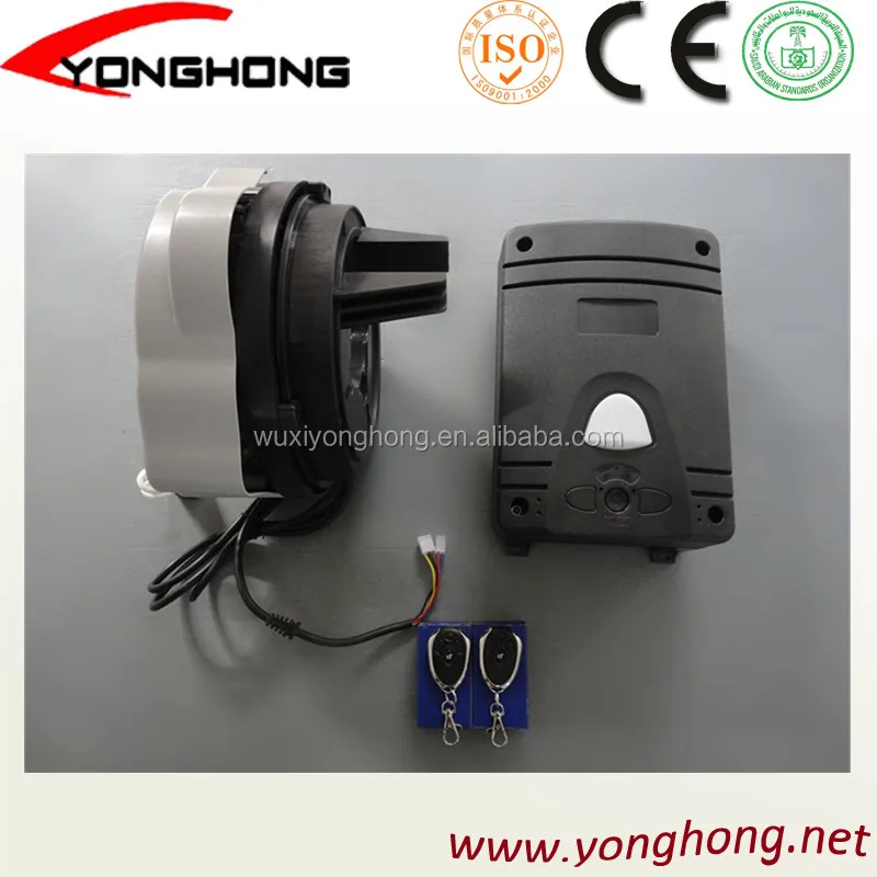 Easy lift steel easy lift garage door 12v roller shutter motor