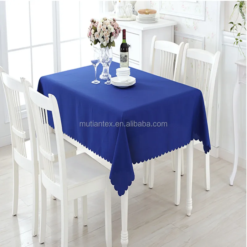 600D polyester oil proof rectangle tablecloth polyester spun oxford canvas oxford for table cloth