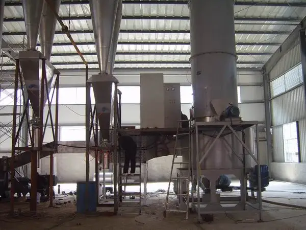 Industrial hot air spin flash dryer drying equipment for Inorganic salt