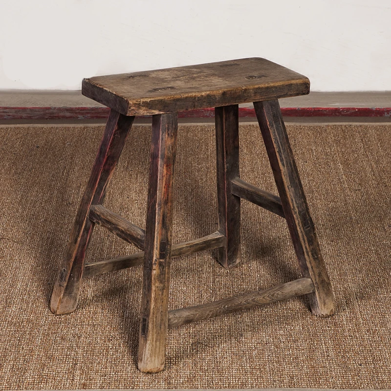 Античный дешевый китайский винтажный деревянный стул в деревенском стиле