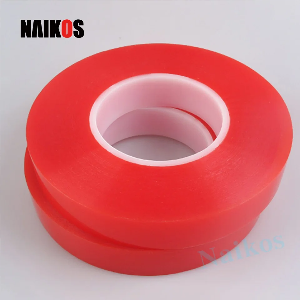 White Yellow Red Release Paper PET Double Sided Adhesive Tape