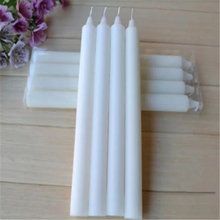 Paraffin wax religious light stick white color vigil candles with candle factory price