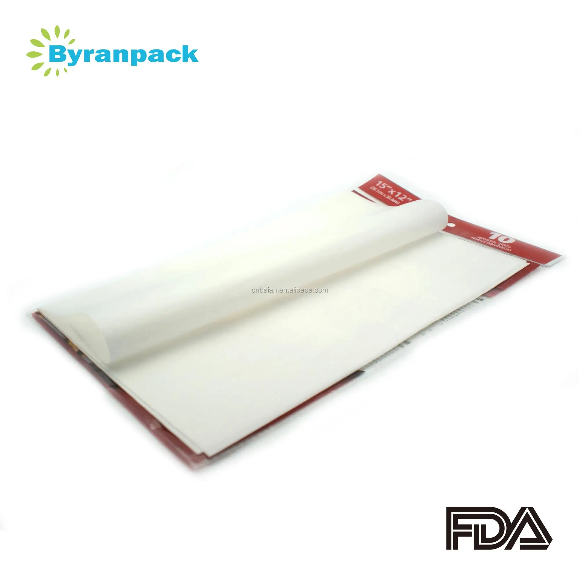 Reusable silicone coated food grade oven safe proof paper