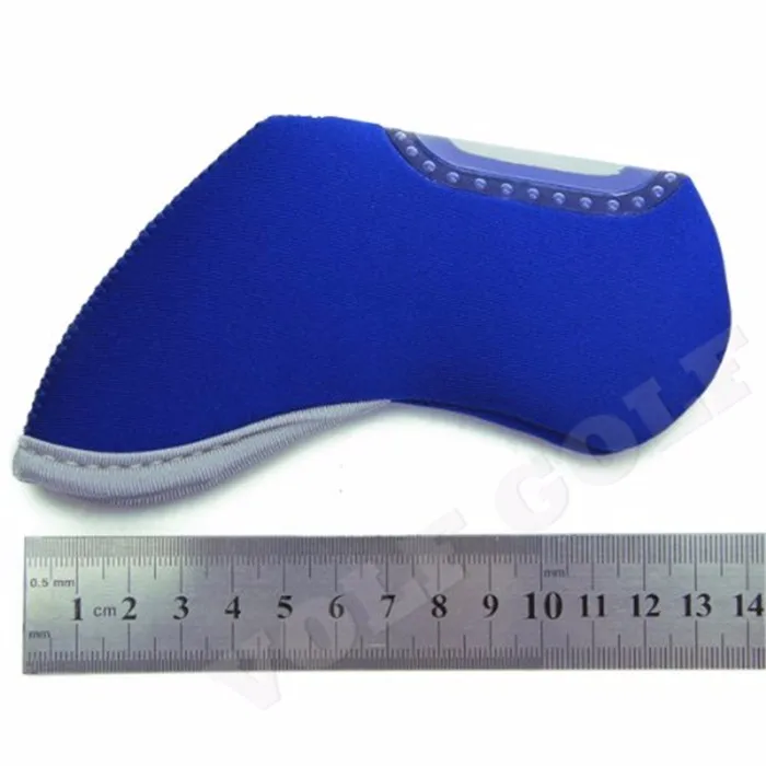 
10pcs BlueNeoprene Window Golf Head Covers Set Headcover for Irons 