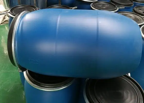 
210 liter HDPE clean used plastic drums barrels for chemical packing 