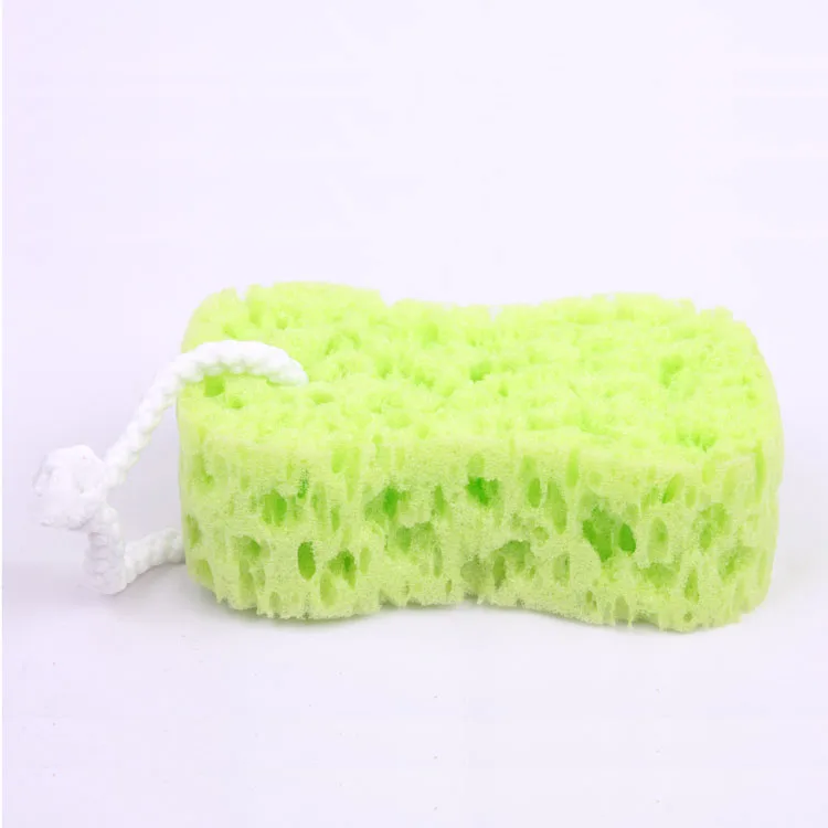 Customized shaped multi colors factory cheap wholesale natural sea eco mesh bath sponge
