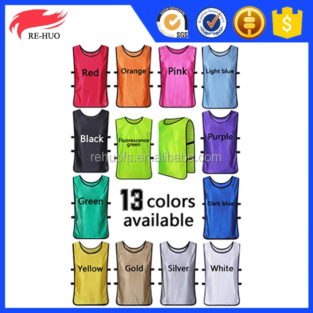 new soccer vest uniform set wholesale footballs team jerseys pinnies