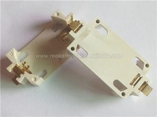 BS-2450 Horizontal Coin Button SMT Type Battery Holder For CR2450 Battery