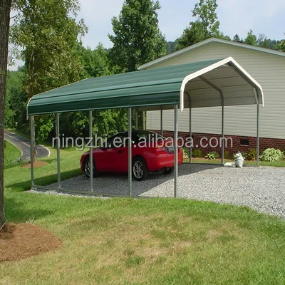 Galvanized Frame car parking shed carports