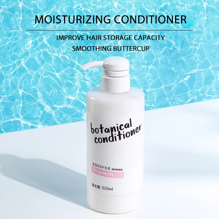 
Best Conditioner For Rebonded Hair Plant Amino Acids Bergamot Olive Leaf Extract Ingredient Curly Hair Conditioner Repair 