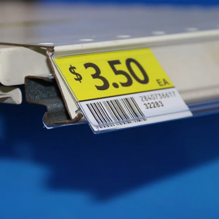 PVC Data Strip/label holder/Price Holder for supermarket shelves