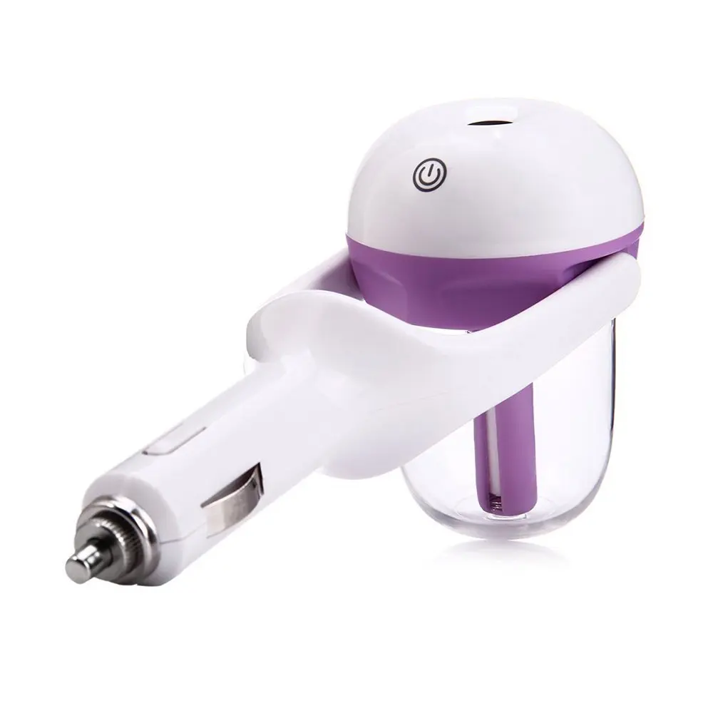 180 degree rotation car humidifier air fresher, ultrasonic humidifier for car