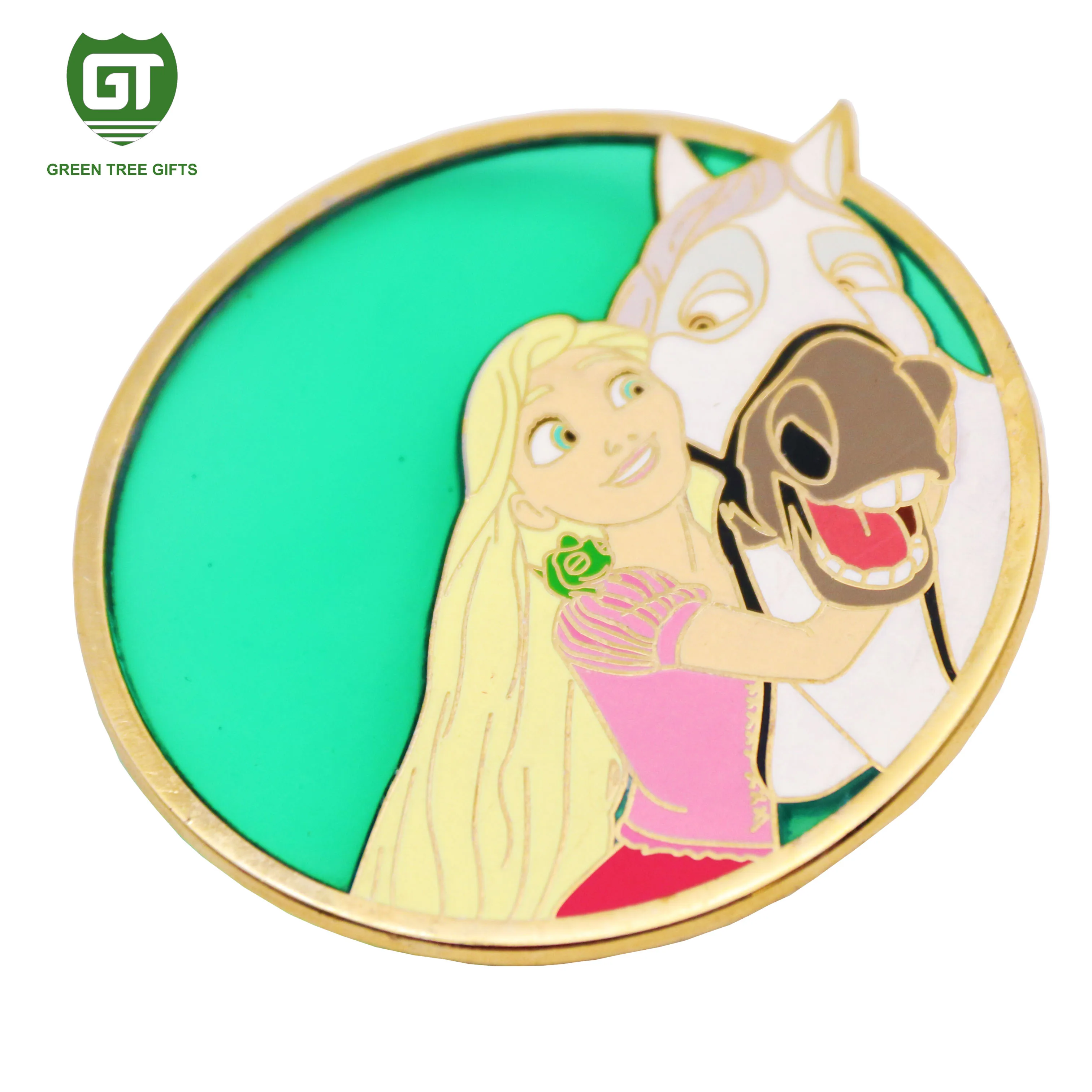 Рекламная техника изготовленные на заказ заготовки витражное стекло жесткая эмаль твердая булавка для лацкана производитель