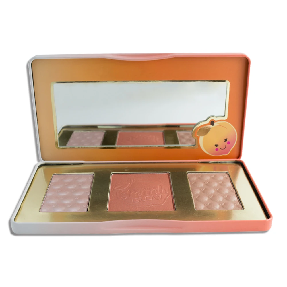 Too New The Hot Selling Eyeshadow Sweet Peach Glow Palette Eye shadow Peach-infused Highlighting Makeup