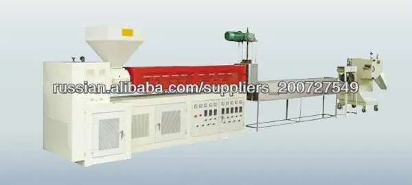 PP, PE, PP-R Tightening and Cold Cutting Granulator Unit