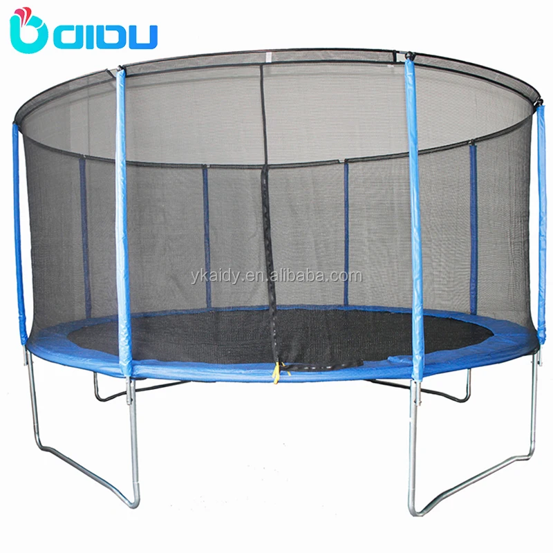 15ft Large Outdoor Pumpkin Jumping Mat Trampoline for Kids and Adults with Safety Net Enclosure Gymnastic  Wholesale