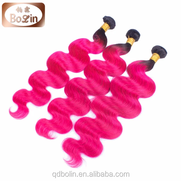 
Grade 8A Wholesale Peruvian Human Hair Purple Ombre Weave Two Tone Braiding Hair 