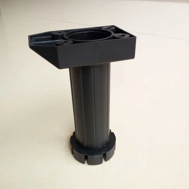 furniture supplies level adjustable plastic leg parts