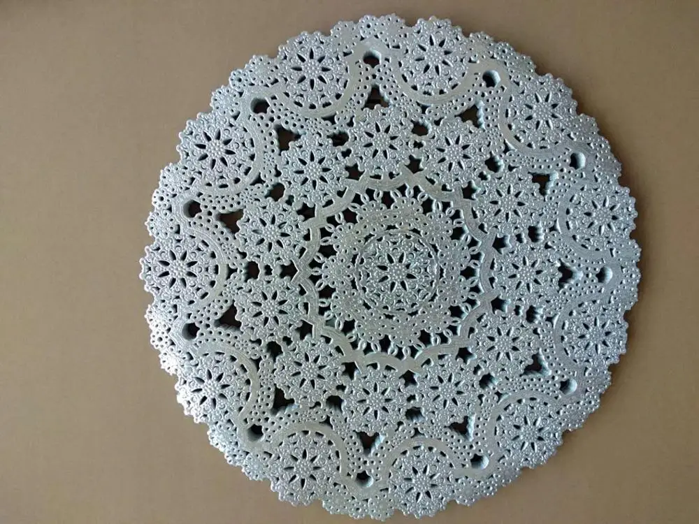 round paper lace doilies paper tray mat